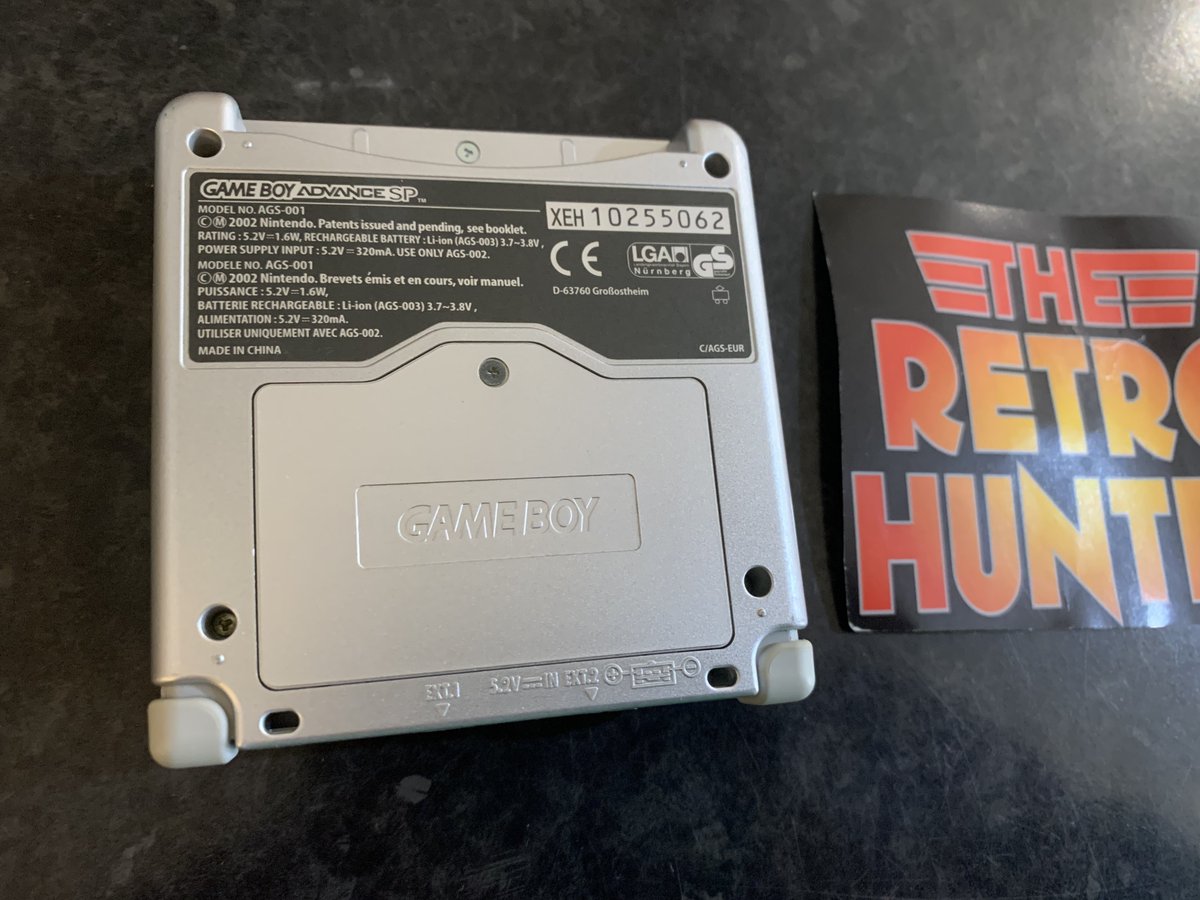 TheRetroHunter's tweet image. NEW IN

Nintendo Gameboy Advance SP Silver Boxed

£100 in the shop, £105 posted via the Web Store: theretrohunter.co.uk/online-store/o…

#retroshop #retrogaming #retrogamingcommunity #xbox #playstation #sega #nintendo #atari #retrotoys #toys #leighonsea #southend #rayleigh #benfleet #essex