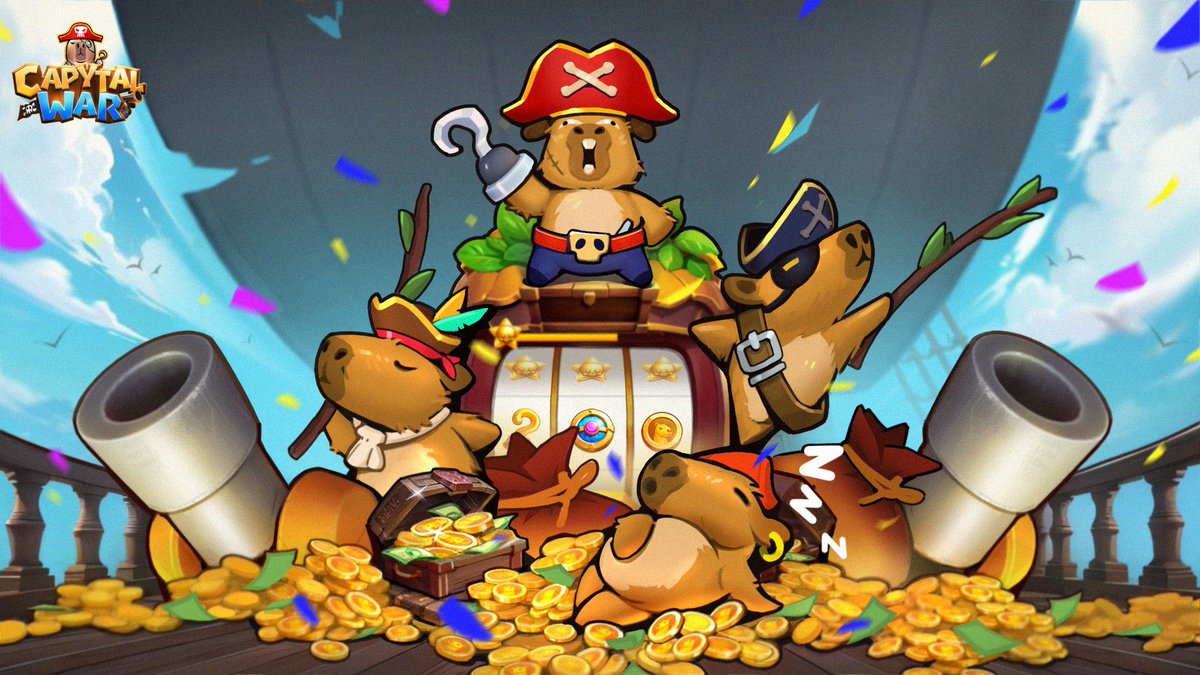 📢 CAPYTAL WAR ALPHA VERSION IS LIVE! 📢

Super cool features for you to unlock:

🎰SPIN YOUR LUCK
🏗 EXPAND THE CAPYTAL
💣🛡💰 ATTACK, DEFEND &amp; STEAL
🏴‍☠️ FIND THE CAPY$TON

Play now 👉 t.me/capytalwar_bot