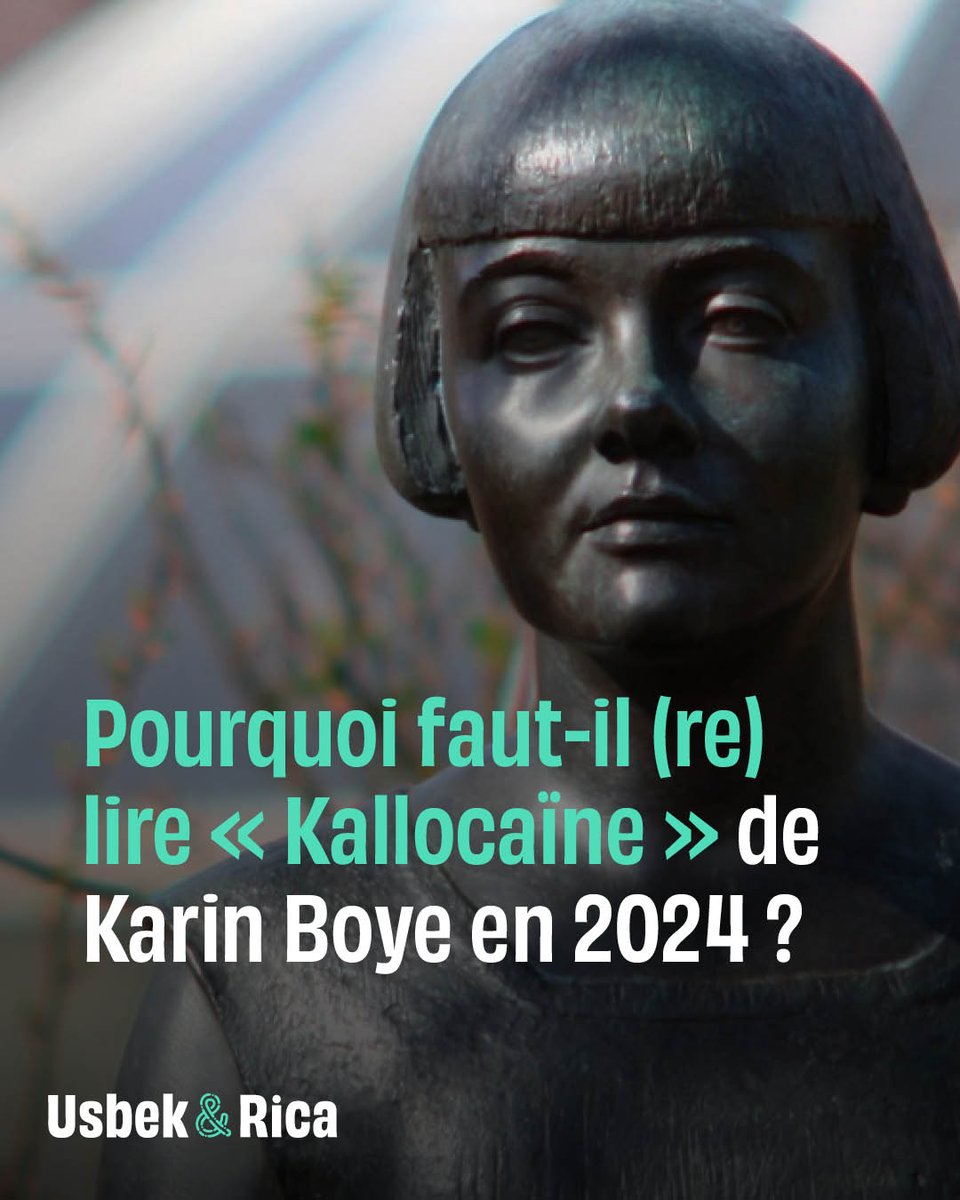 Cette satire contre-utopique des totalitarismes naissants de l’entre-deux guerres, rédigée en 1940 par l’auteure suédoise Karin Boye vient d'être fraîchement rééditée aux éditions Folio 👉
usbeketrica.com/fr/article/pou…