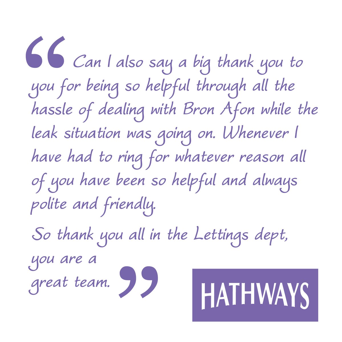 Hathways's tweet photo. We always aim to save our #landlords time, hassle and money by offering the best possible service. 🏡👍😊💜 When we manage a property, we really do take control and make things happen. #hathways #çwmbran #newport #pontypool #torfaen #caerleon  #propertymanagement #propertymanager https://t.co/wIK0ysL4g5