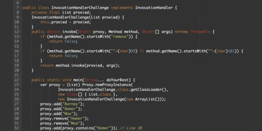 RafaDelNero's tweet photo. Learn how to intercept a method with Java. When you need to intercept a specific method for some reason, you can use the same technique of this Java Challenge!💡👨‍💻

🔗 https://t.co/Uko9mmmNeq

#Java #JavaChallenge #MethodInterceptor https://t.co/vCqwyhvi9H