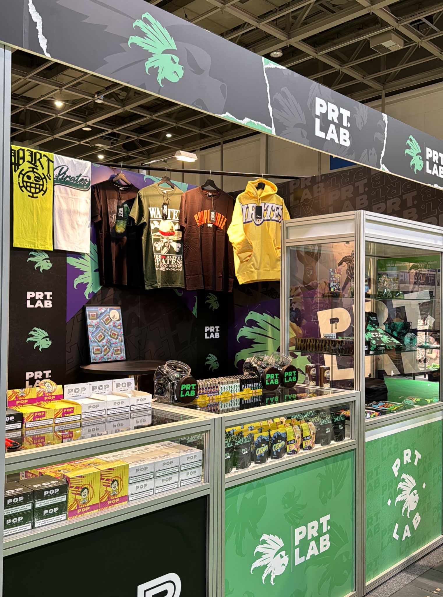 Stand de PRT LAB au Festival Mary Jane de Berlin