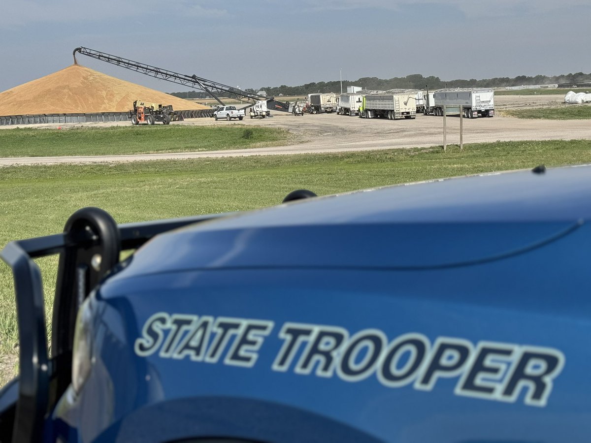 TrooperBenKs's tweet photo. Kansas grain harvesters…

Today, as I drove through our state, I saw you all working hard, moving your precious crops from the fields to the local co-ops. Seeing your trucks lined up and on the move reminded me just how important your work is.

I saw the pride in your eyes and the determination on your faces as you navigated the rural roads and highways. Your dedication really stood out to me.

This isn’t just a job; it’s a part of our community and our way of life.

As a law enforcement officer, I want to thank you for all your hard work and perseverance. You play a key role in making sure our crops get where they need to go safely and efficiently. Even if it goes unnoticed sometimes, your efforts are truly appreciated.

I wish I could stop and personally thank each of you for the long hours and sacrifices you make. You show us all the strength and resilience of the Kansas spirit. Your dedication is inspiring and leaves a lasting impression.

Your work is the backbone of our agricultural community. It’s a testament to the hardworking people of Kansas, from the farmers to the families who depend on this vital industry.

Thank you for what you do for our community. Stay safe out there on the roads, and know that your hard work doesn’t go unnoticed.

Be safe,  
Trooper Ben