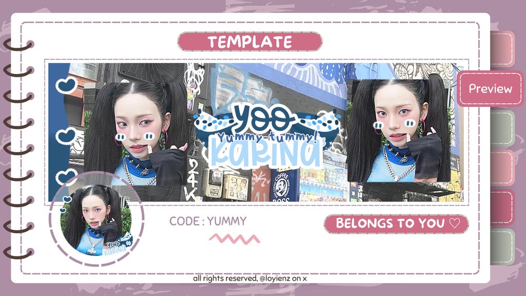 adoresoya's tweet image. FIRST TIME aku dapet template leot 😭😭💗 dari akak @loyienz @ansenxiety timakaci banyak akak2 untuk template yg secantik ini 🥹🥹 semoga kalian sukses selalu, diberi kesehatan, dan selalu bahagia ya! gbu 💗✨