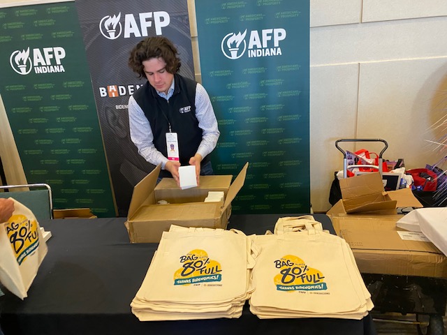 IndianaAFP's tweet image. All delegates and attendees be sure to check out our booth this weekend at State Convention in Indianapolis!  #AFPIN