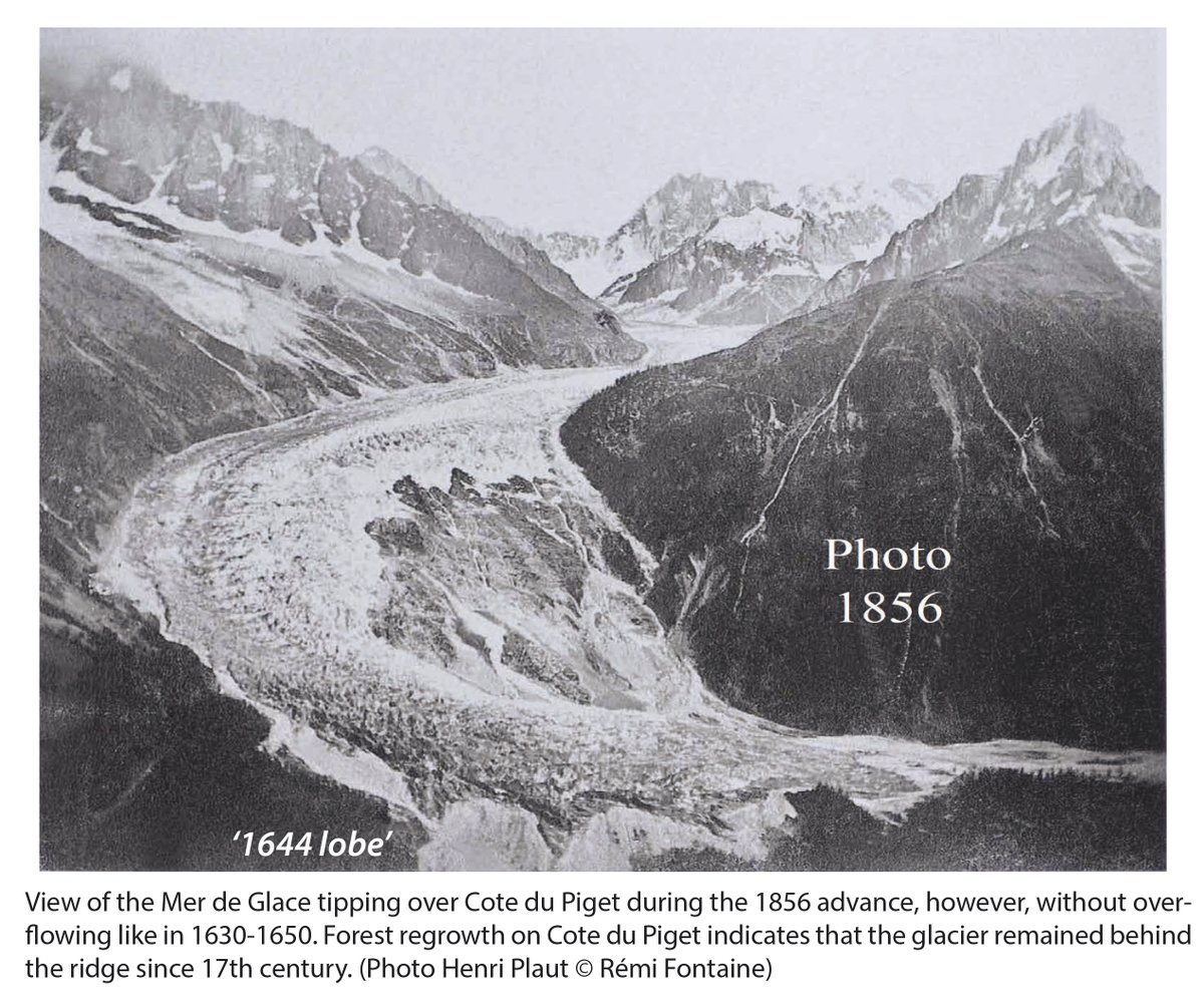 'Tale of a famous moraine' 📖

The 1644 Mer de Glace moraine is one of the oldest historically-dated moraine in the Alps  ❄️🪨
Recent 10Be datings show more complex results indicating it could be composite (with ~half of ages from the 14th c., known as the 'early-LIA' advance) 🤩