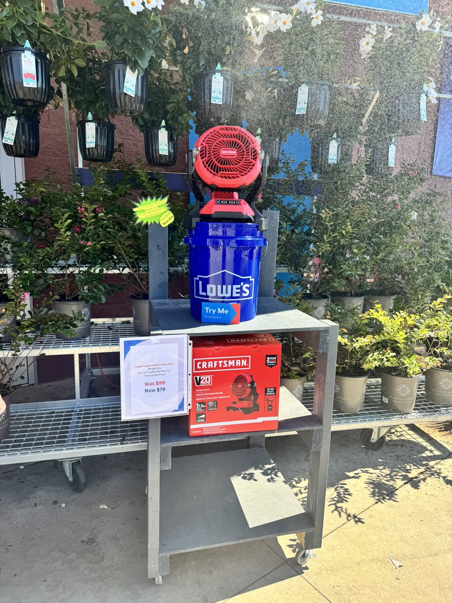 Come check us out #Demo #Craftsman 3-Speed Outdoor Misting Fan
#Father’s_Day_Gift #2594
<a href="/DCT0813MD/">Dante Thomas</a> <a href="/JollyLatrice/">latrice jolly</a> <a href="/Miller2594msm/">John Miller</a> <a href="/JMB_Burnett/">Jeffrey “JB“ Burnett</a>