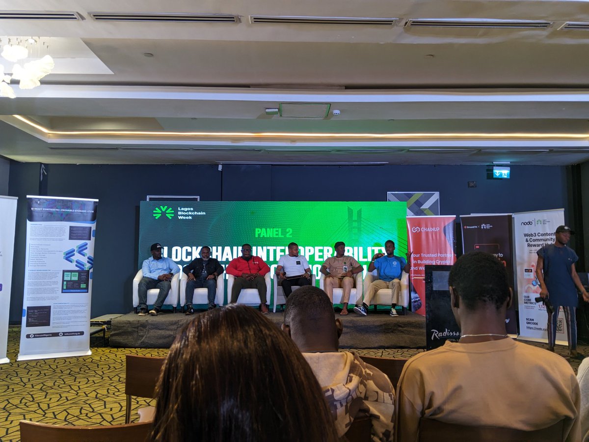Neodynamics's tweet image. Grand finale #LagosBlockchainWeek by @LagosBlockWeek it&apos;s been an interesting week learning about Blockchain interoperability and AI. I&apos;m really looking forward to the future of the ecosystem. #web3social #decentralizedAI #DecentralizedGovernance #DecentralizedJustice #DeFi