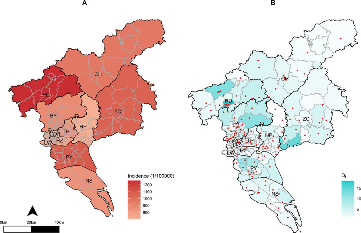 Spatial accessibility and inequality analysis of rabies-exposed patients to rabies post-exposure prophylaxis clinics in Guangzhou City, China dlvr.it/T8KHSx