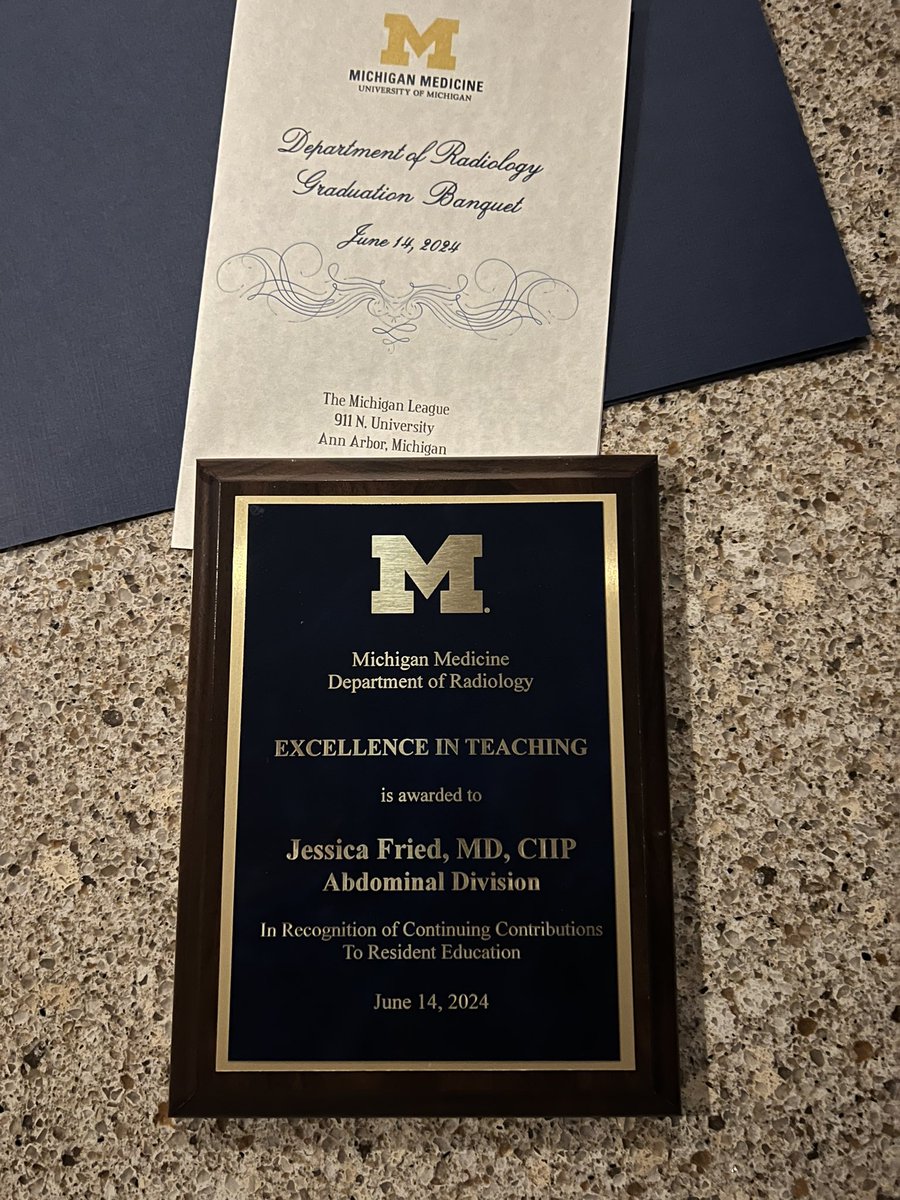 Jess Fried, MD, CIIP (@jessfriedmd) on Twitter photo Thrilled and honored to receive the teaching award for the abdominal division from our graduating 2024 residents!! You all are the reason I’m here and love my job. Thank you, you’ll never know how much it means to me. <a href="/UMichRadiology/">Michigan Radiology</a> Thrilled and honored to receive the teaching award for the abdominal division from our graduating 2024 residents!! You all are the reason I’m here and love my job. Thank you, you’ll never know how much it means to me. <a href="/UMichRadiology/">Michigan Radiology</a>
