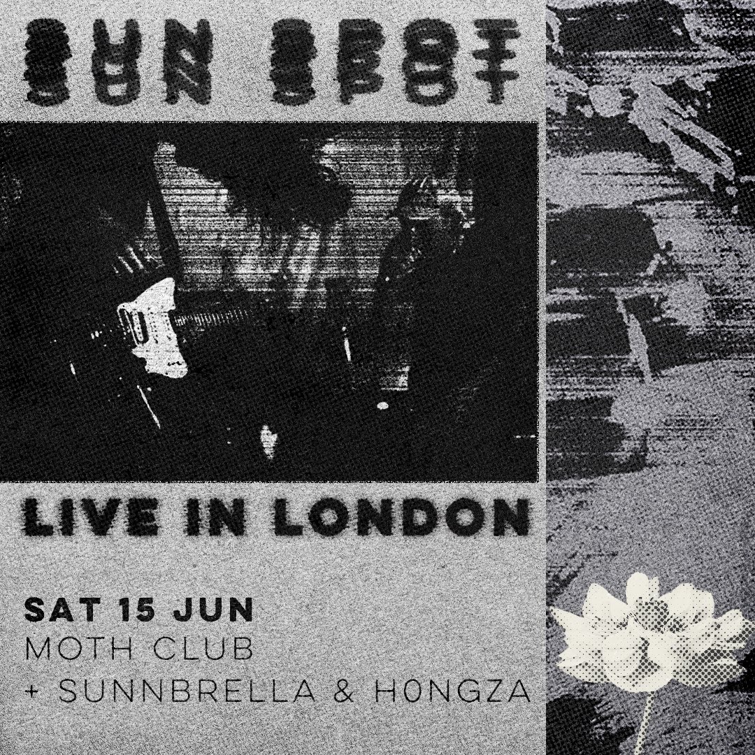 SUN SPOT (@thebandsunspot) on Twitter photo Had an excellent time in Bristol earlier this week after a few months off - thanks for joining us 🖤
We’re currently en route to London to do it all again tonight with <a href="/sunnbrella/">sunnbrella</a> & <a href="/HongzaHongza/">Hongza</a> at <a href="/Moth_Club/">MothClub</a> courtesy of <a href="/BadVibesUK/">Bad Vibrations</a> ✨
🎟️: shorturl.at/6aekC Had an excellent time in Bristol earlier this week after a few months off - thanks for joining us 🖤
We’re currently en route to London to do it all again tonight with <a href="/sunnbrella/">sunnbrella</a> & <a href="/HongzaHongza/">Hongza</a> at <a href="/Moth_Club/">MothClub</a> courtesy of <a href="/BadVibesUK/">Bad Vibrations</a> ✨
🎟️: shorturl.at/6aekC