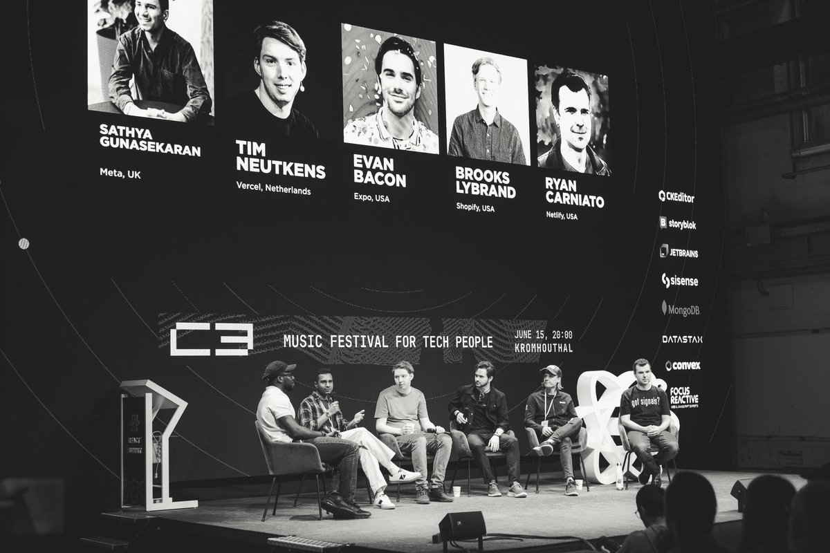 ViniciusDallacqua ๐ (@webtwitr) on Twitter photo What is <a href="/_gsathya/">Sathya Gunasekaran</a>, <a href="/timneutkens/">Tim</a>, <a href="/Baconbrix/">Evan Bacon ๐ฅ</a>, <a href="/BrooksLybrand/">Brooks Lybrand</a> and <a href="/RyanCarniato/">Ryan Carniato</a> are discussion at #reactsummit? What is <a href="/_gsathya/">Sathya Gunasekaran</a>, <a href="/timneutkens/">Tim</a>, <a href="/Baconbrix/">Evan Bacon ๐ฅ</a>, <a href="/BrooksLybrand/">Brooks Lybrand</a> and <a href="/RyanCarniato/">Ryan Carniato</a> are discussion at #reactsummit?