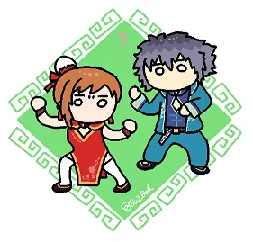 チャイナおそろっちしてくれ～ #ゆめくろFA #セブエマ 
