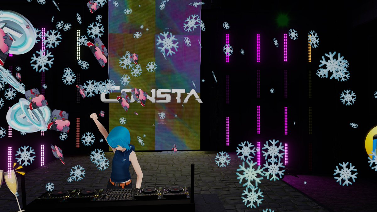 Constapatience's tweet photo. Had a lot of fun playing at #GatheringVR last night.  Thank you everyone for such an amazing time! Track-list in the reply

📸: @HypnoSparkyVR https://t.co/AOf1hLNI6a