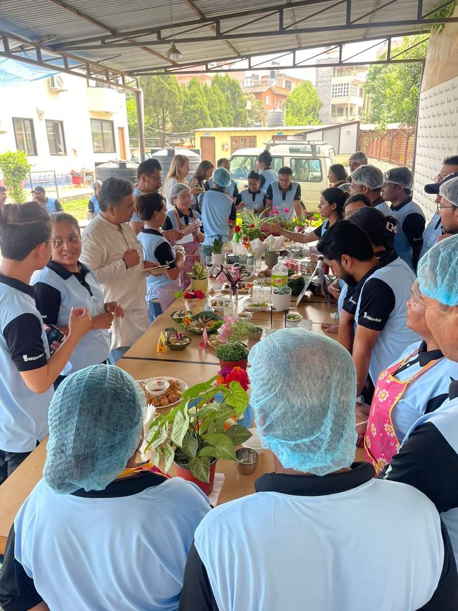 sudarshann1's tweet photo. Food is an integral part of our culture &amp; identity. Yesterday we celebrated “Momo-making” contest where 5 teams from @WaterAidNepal demonstrated their creativity, team efforts &amp; diversity + alluring presentation to impress judges. Thankyou everyone for making it grand!
#mww2024 https://t.co/H0AFzXdQly