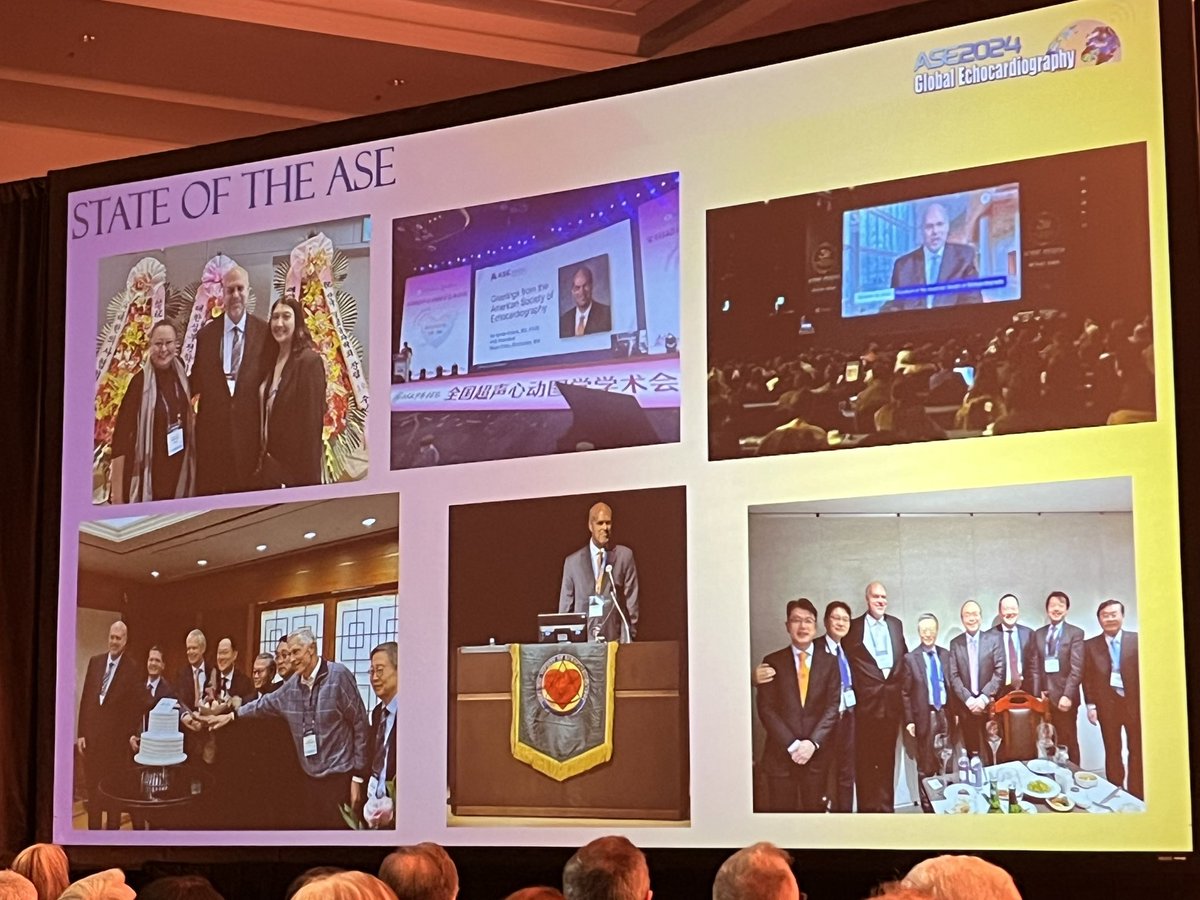 Enrique Garcia-Sayan, MD, FACC, FASE (@egarciasayan) on Twitter photo Our outgoing <a href="/ASE360/">American Society of Echocardiography</a> President <a href="/EidemBenjamin/">Benjamin W Eidem</a> delivers the “State of the ASE” at #ASE2024. Thank you for a fantastic and productive year under your leadership! Our outgoing <a href="/ASE360/">American Society of Echocardiography</a> President <a href="/EidemBenjamin/">Benjamin W Eidem</a> delivers the “State of the ASE” at #ASE2024. Thank you for a fantastic and productive year under your leadership!