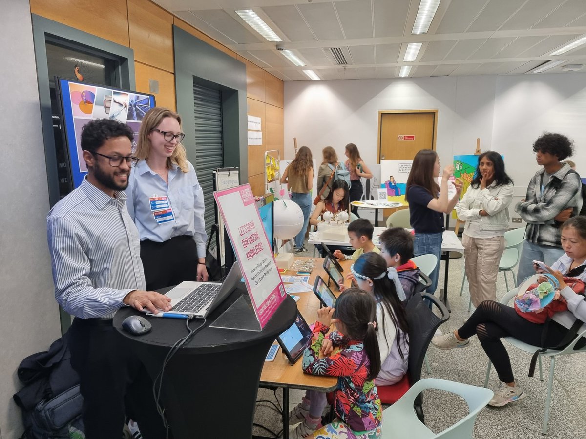 Imperial_INVaR's tweet photo. Thanks to everyone who joined and are still joining us at @ExRdFestival today!

Keep coming for a vaccine-related experience for young and less young!

@imperialcollege
#ExRdFest #INVaR #ECR #vaccines https://t.co/CI3QNcDSdF