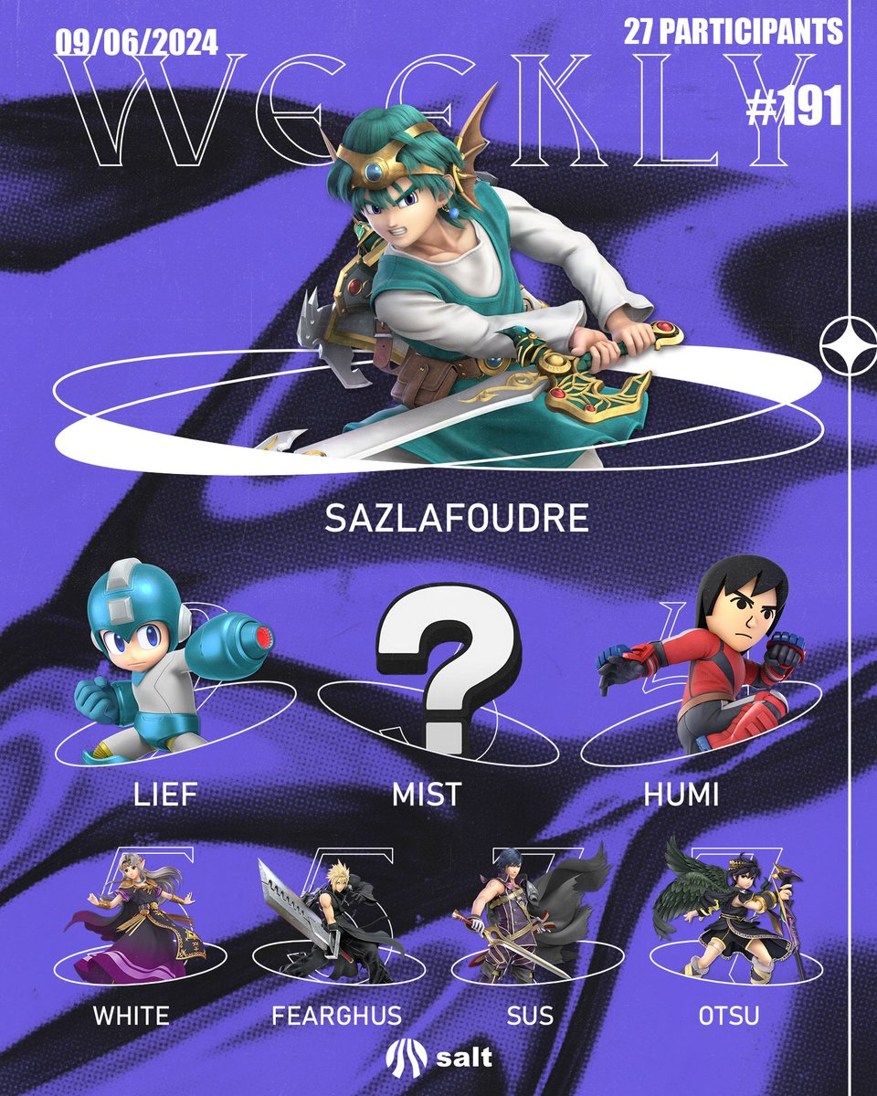 SaltSmashTours's tweet photo. Loser run de sous marin subatomique de @Lief_SSB et Mist qui flexe complétement ! Meilleur random de la ville ? 👀
Bien joué à tous merci à nos To's de secours  et à bientôt ! https://t.co/UhCdLGjPiG