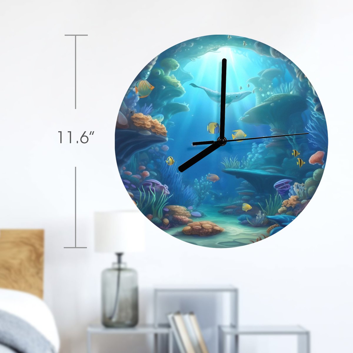 ImaginariumDep's tweet image. Personalized Artwork Wall Clock (Made in USA) - 11.6" Wooden Material, Customizable Clock, One Side ...  i.mtr.cool/lmwphbpdyj #PersonalizedClocks #UniqueClocks #CustomDesignClocks #HandcraftedClocks #MadeToOrderClocks #WallClocks i.mtr.cool/yqnsxvnjxv