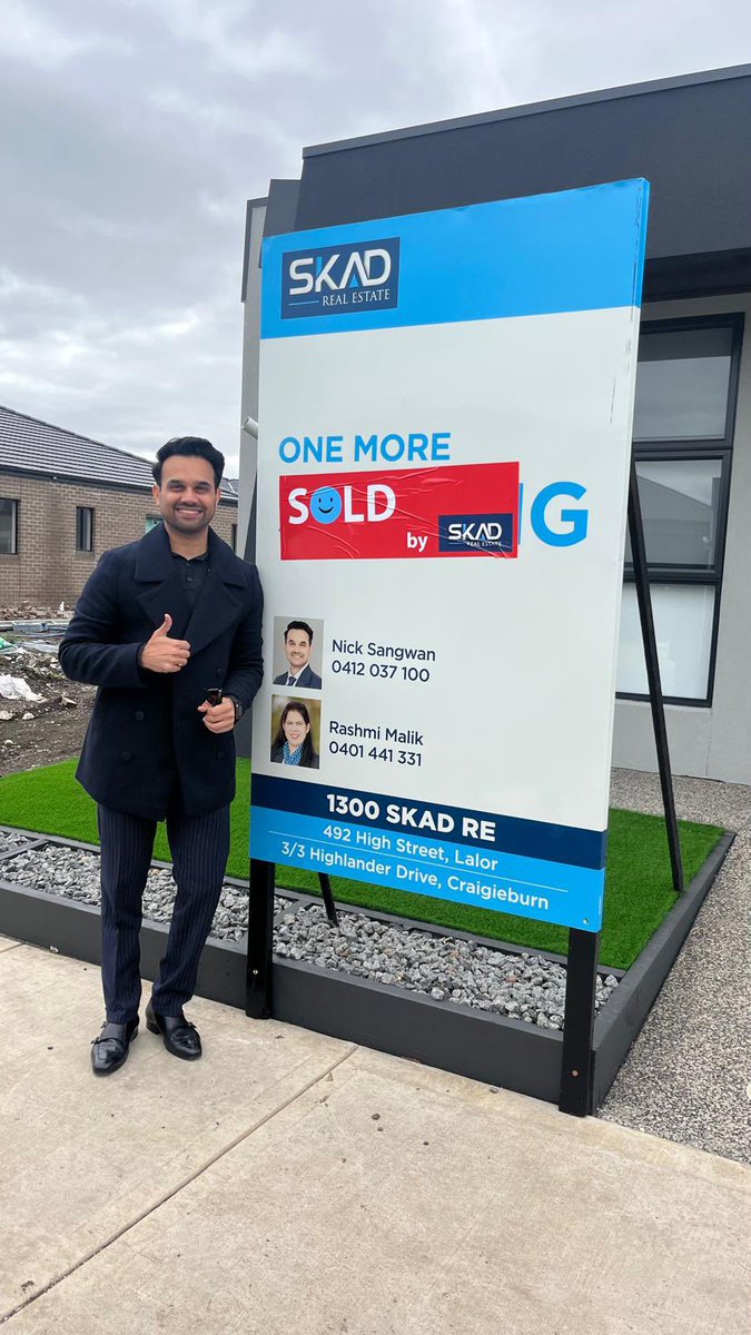 skadrealestate's tweet image. One more SOLD ⭐️⭐️⭐️⭐️
✅71 Bovine st , Donnybrook 3064 

#selling #homesellingprocess #skad #australia #development #realestate
