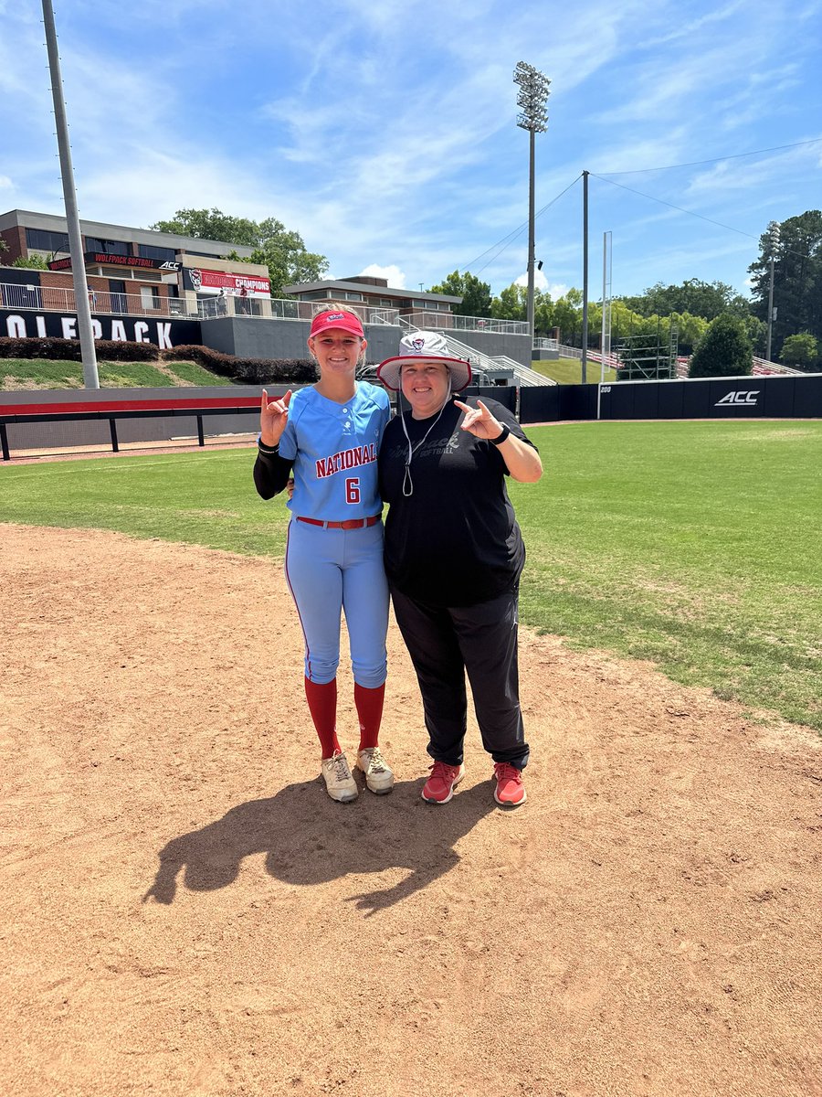 Thank you <a href="/PackSoftball/">NC State Softball</a> for putting on a wonderful camp. 

<a href="/LLefty18/">Lindsay Leftwich</a> 
<a href="/grayskye26/">Grayson Radcliffe</a>