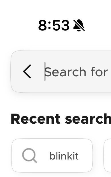big brain moment
I just searched “ Blinkit” on the Blinkit app