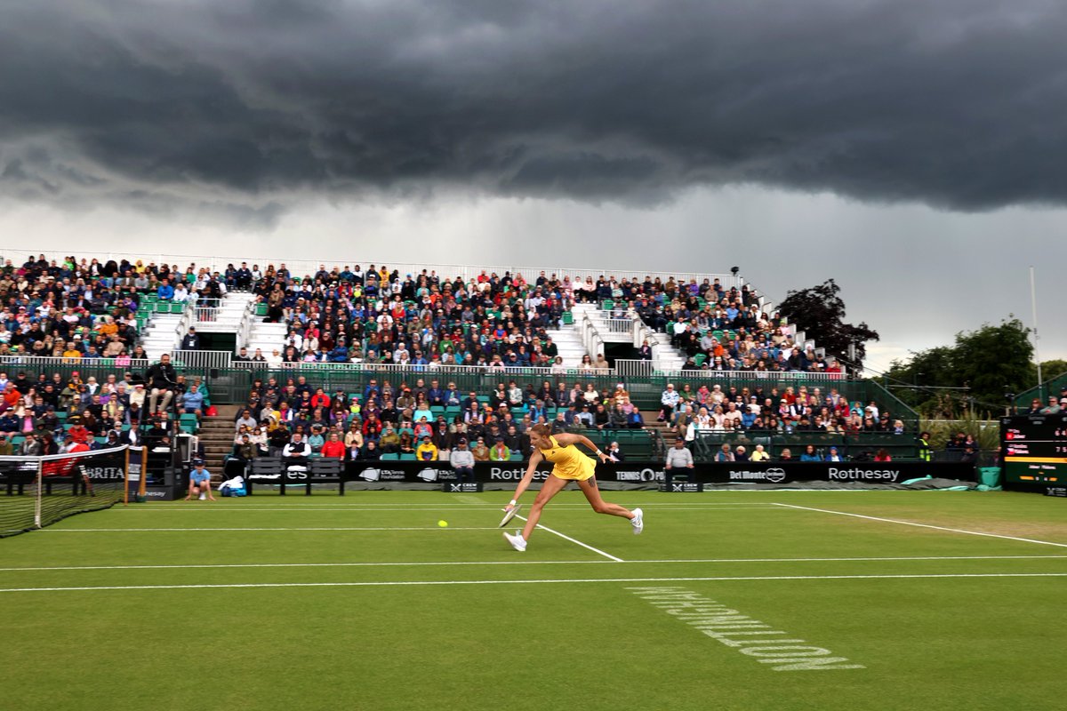 the_LTA's tweet photo. Rain has suspended play at the #RothesayOpen Nottingham https://t.co/n2hM42gmWC