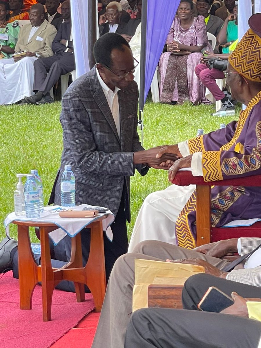 Thousands of jubilant subjects joined the procession of His Royal Highness the Kwar Adhola as he was heading for a pre- 25th coronation fundraiser in kisoko and Petta sub counties . Upon reaching the venue at Kisoko Boys  School) ,subjects had massively organized &amp;mobilized