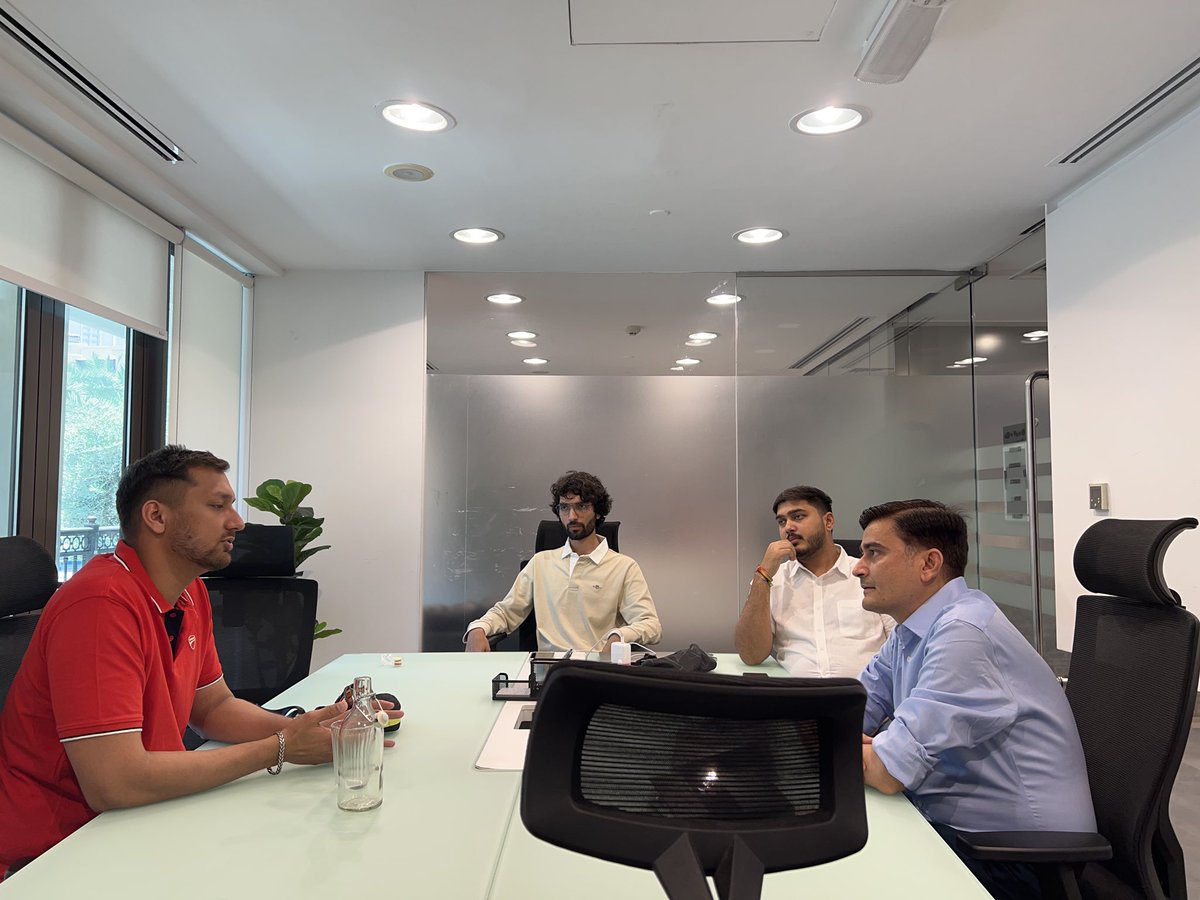 Shashwat Eternal (@shashwateternal) on Twitter photo Had the absolute pleasure of speaking to <a href="/EstateProtocol/">Estate Protocol</a> as part of the <a href="/MANTRA_Chain/">MANTRA | Tokenizing RWAs</a> incubator’s Dubai leg.🇦🇪
We talked:
Ideological Edge,
Personal Branding in web3
and WAY MORE I cannot share. 😜
Safe to say MEGA LONG on <a href="/Parv_EP/">Parv</a> <a href="/singhabhinav/">Abhinav Kumar</a>
$OM 🫡 Had the absolute pleasure of speaking to <a href="/EstateProtocol/">Estate Protocol</a> as part of the <a href="/MANTRA_Chain/">MANTRA | Tokenizing RWAs</a> incubator’s Dubai leg.🇦🇪
We talked:
Ideological Edge,
Personal Branding in web3
and WAY MORE I cannot share. 😜
Safe to say MEGA LONG on <a href="/Parv_EP/">Parv</a> <a href="/singhabhinav/">Abhinav Kumar</a>
$OM 🫡