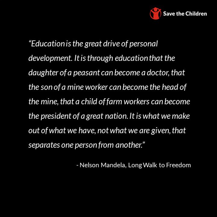 SaveChildrenSA's tweet image. In honour of the Day of the African Child, #savethechildrensa is bringing together children &amp;amp; leaders for a powerful symposium to demand #EqualEducationForAll in Africa!
Join us in calling for a future where #EveryLastChild has access to quality education! #DayOfAnAfricanChild