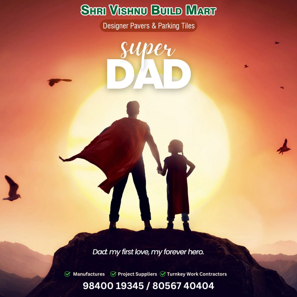 #ShriVishnuBuildMart #DesignElegance #fathersday2024 #happyfathersday #family