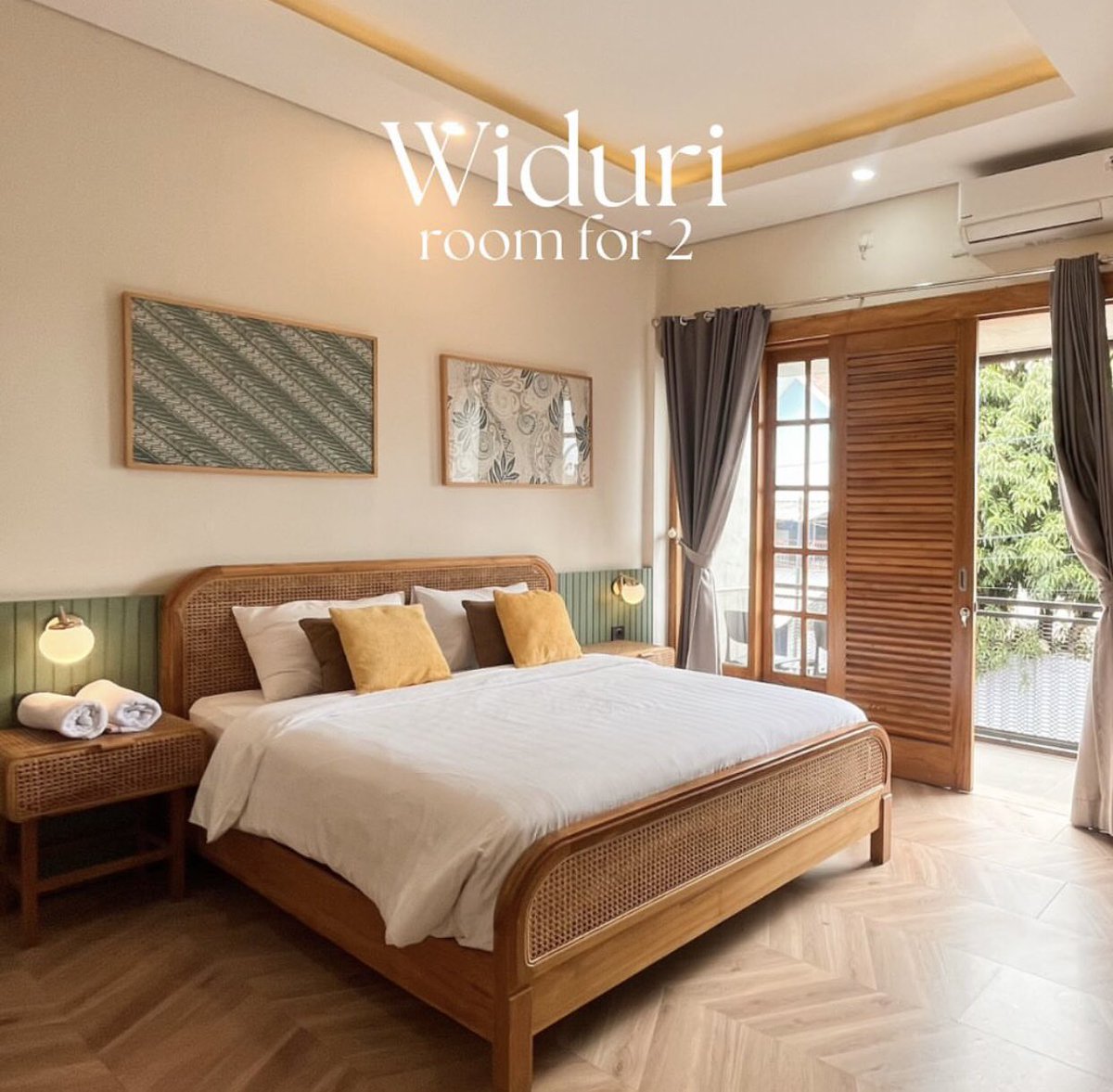 karyastatis's tweet image. "Widuri"
type kamar ini untuk 2 person aja yaa
booking room dan cek harga bisa via traveloka
trv.lk/ABmt0eOD