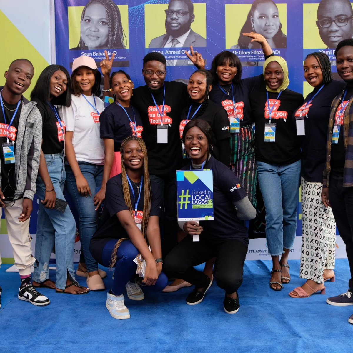 LinkedInLag2024's tweet photo. Some of our blue carpet looks🔥🔥
If you are not at the LinkedIn Local-Lagos 4.0, where could you be?
#lll4.0 #lll2024 https://t.co/vwVFq36KIS