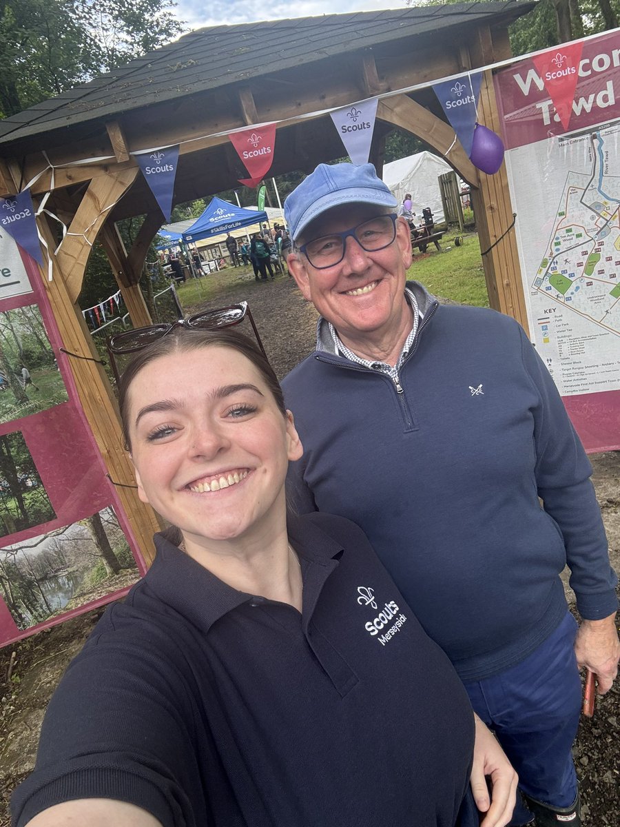 A great morning visiting Wingding with my favourite team mate☀️ 

So many happy faces and excitement everywhere, well done to the team <a href="/MerseysideScout/">Merseyside Scouts</a> and thank you to all of our <a href="/SeftonNorth/">Sefton North Scouts</a> leaders who are out this weekend making it happen for our young people👏🏼👏🏼👏🏼