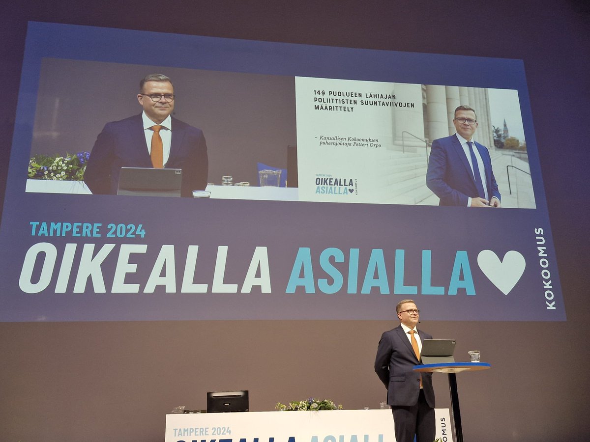 Kokoomuksen saama tuki eurovaaleissa kertoo siitä, että meihin ja edustajiimme luotetaan.

Suomen kannalta keskeistä on, kuka on seuraava komissaari. Ehdokkaamme tunnetaan osaavana ja työteliäänä - hän on <a href="/HennaVirkkunen/">Henna Virkkunen</a> 💙

#kokoomus #oikeallaasialla <a href="/kokoomus/">Kokoomus</a>