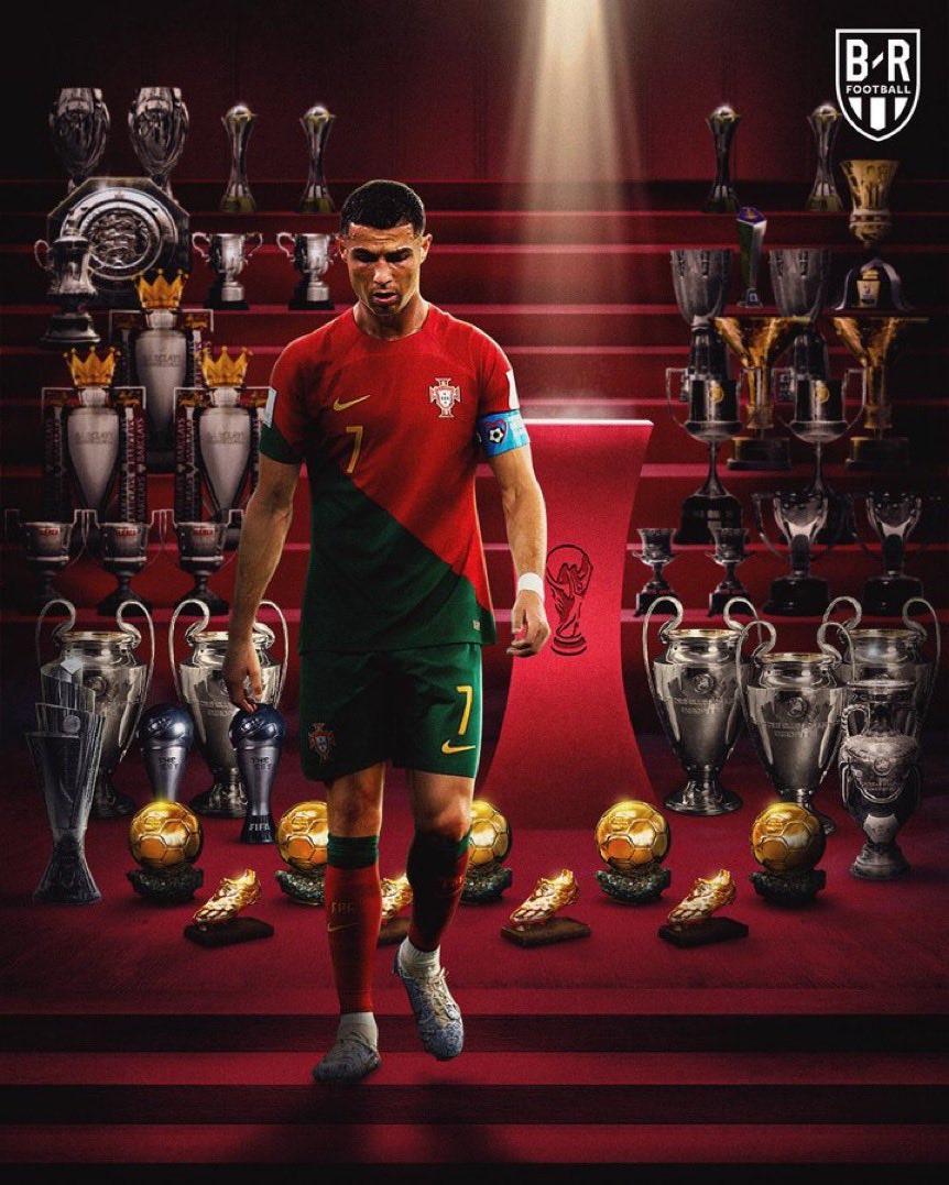 Every single trophy earned.🇵🇹🐐