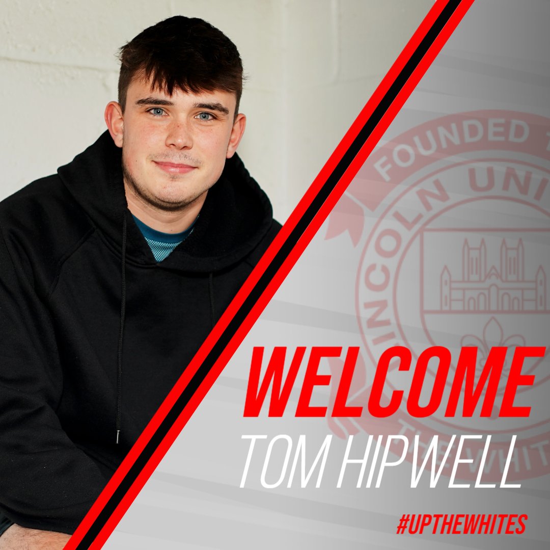 We are delighted to announce our second signing of summer, Tom Hipwell! ✍️

The former Grimsby Town Youth and Grimsby Borough defender is the next new signing through the door for our new management team 🤝

Welcome to The Whites, Tom! 🤍