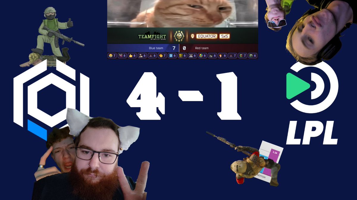 Crazy comeback for us in this weeks <a href="/LPL_GLOBAL/">Lets Play Live</a> EFT: Arena Showdown. 

Losing in the first set was a bit rough but we managed to pull it back against @VantageESC after fighting through the lower bracket. 

Shout out to all the teams as always, and my boys once again.