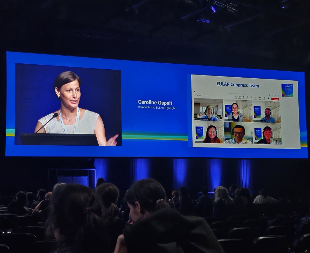#EULAR2024 Highlights

Thank you to all who contributed to the great success of the #Vienna EULAR congress 

Thank you for the Science &amp; the Networking!

NZ