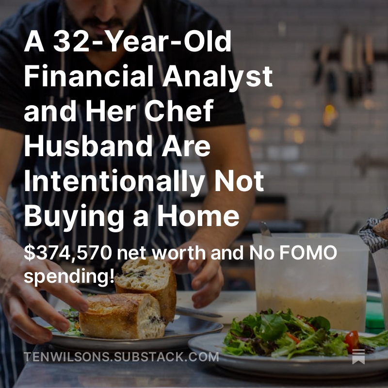 6 net worth updates!

$150,000 net worth - A 23 year-old
$302,000 net worth - A 28-year-old
$96,700 net worth - Couple in Mid-30s
$374,570 net worth - A 32-year-old
$2,010,895 net worth - in late 40’s
$3,200,000 net worth - A 56 years old