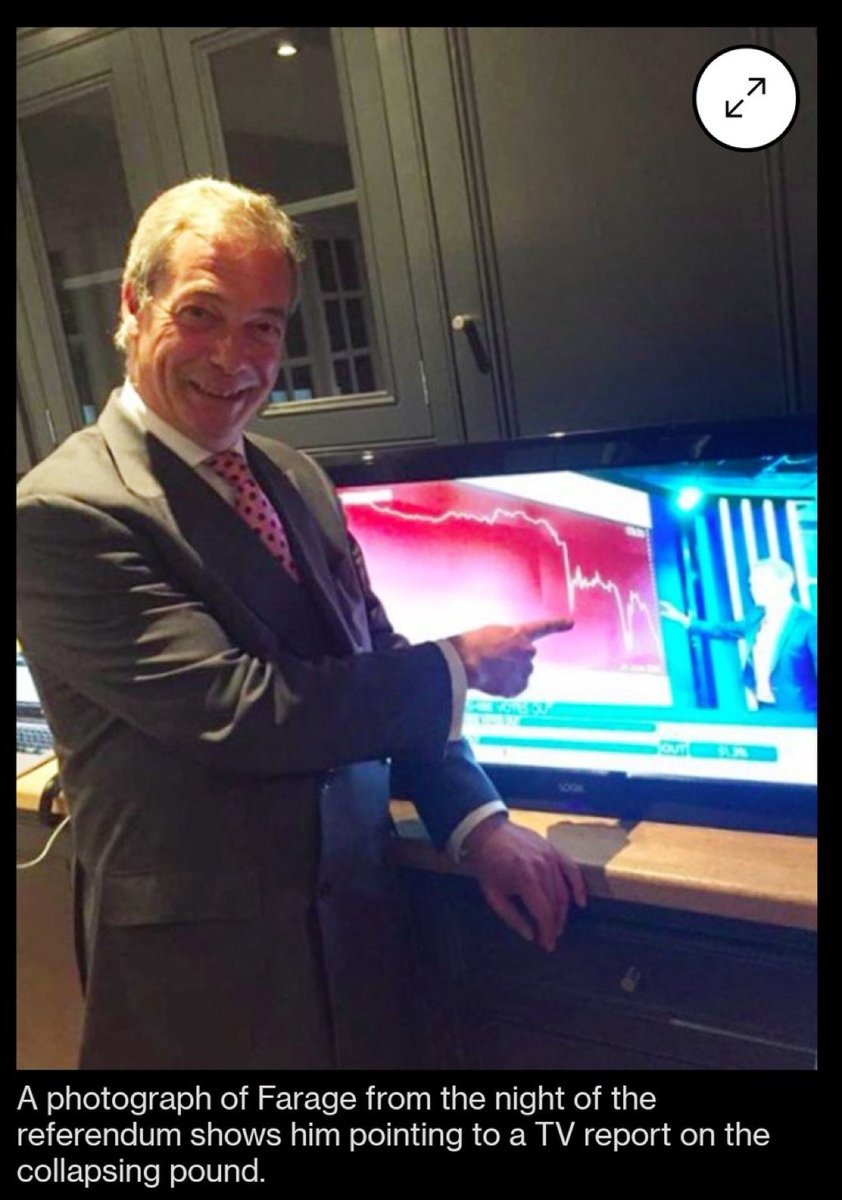 Look at this pic…

This is your ‘patriot’ Farage…

Whatever your beliefs 

Right or left

This man is not good for our country 

No patriot smiles as this happens.
