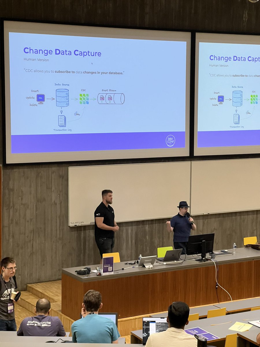 FBorsik's tweet image. “Effortless Change Data Capture with @debezium and #Kubernetes” -
@jcechace &amp;amp; @OBabec w/ 
@RedHat at @devconf_cz 2024 

Learn more:
pretalx.com/devconf-cz-202…

#DevConf_CZ #OpenSource #Linux #FLOSS #DefineFUTURE #Debezium #ChangeDataCapture #crypto #cryptocurrency
