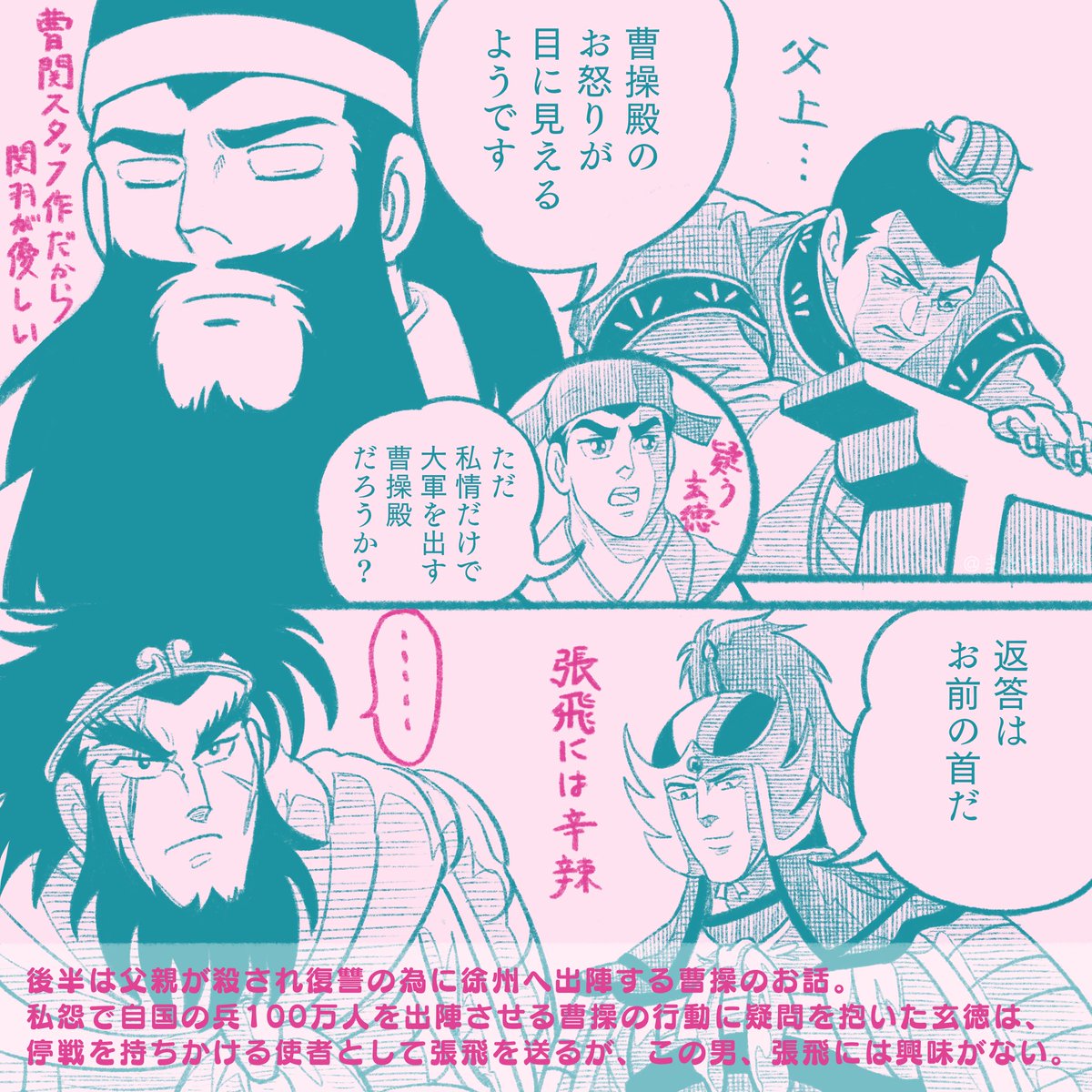 5年前に描いたアニメ横光三国志のレポその5 