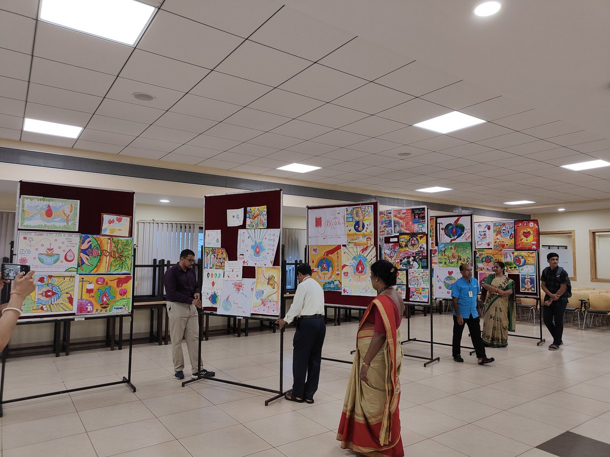 Prof Dr Ganesh Mohan (@dr_ganeshmohan) on Twitter photo Celebrated World Blood Donor Day at KMC Manipal yesterday. We had an overwhelming donation drive and posters made by school and college students. #ISBTClinical <a href="/ISBTCO/">ISBT Central Office</a> <a href="/AABB/">AABB</a> <a href="/IHBT_Manipal/">Transfusion Medicine@KMC, Manipal</a> <a href="/ShameeShastry/">Dr. Shamee Shastry 🇮🇳</a> Celebrated World Blood Donor Day at KMC Manipal yesterday. We had an overwhelming donation drive and posters made by school and college students. #ISBTClinical <a href="/ISBTCO/">ISBT Central Office</a> <a href="/AABB/">AABB</a> <a href="/IHBT_Manipal/">Transfusion Medicine@KMC, Manipal</a> <a href="/ShameeShastry/">Dr. Shamee Shastry 🇮🇳</a>