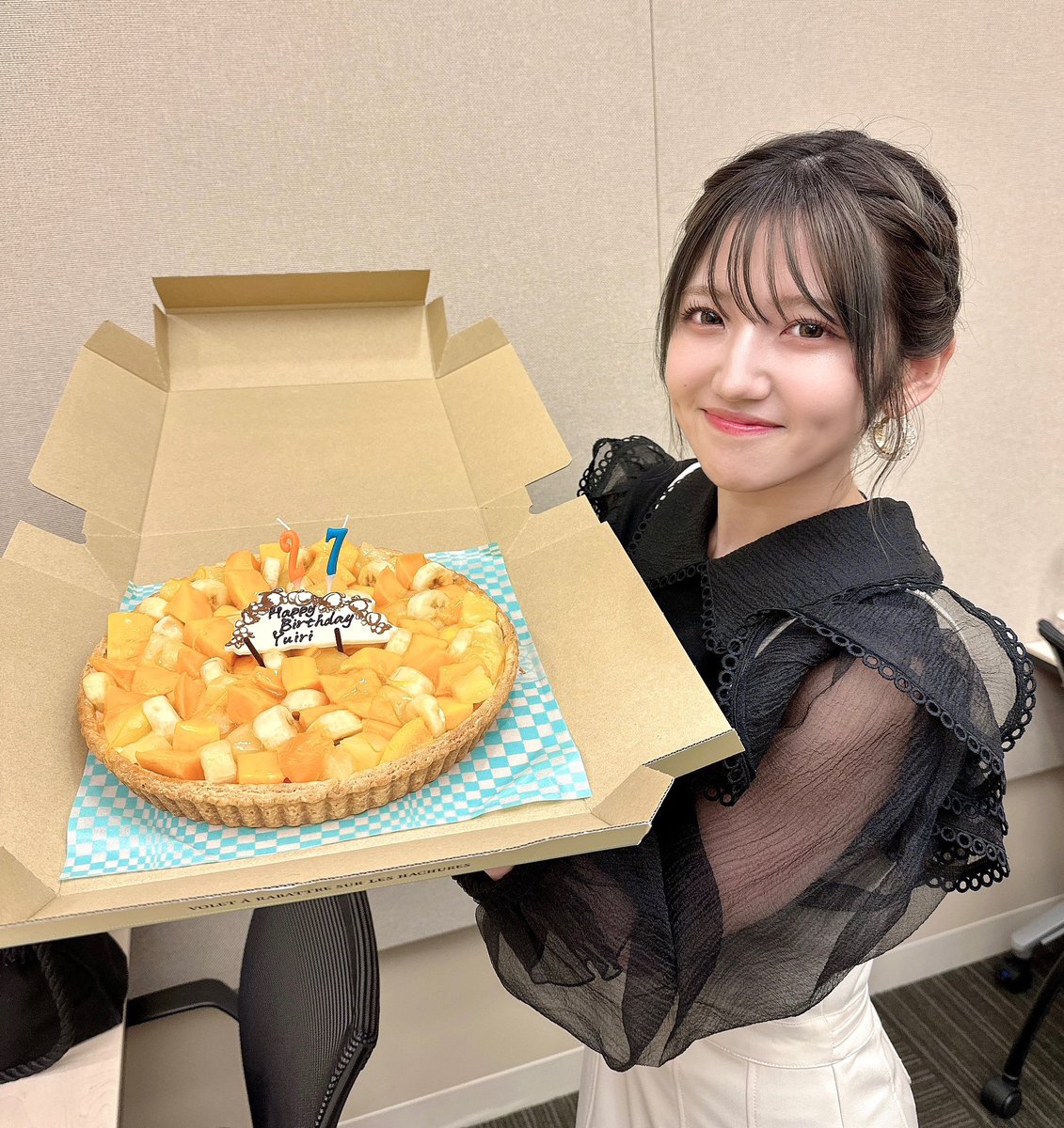 yuirii_murayama's tweet photo. 沢山のおめでとうをありがとう。 https://t.co/TK7HPKeVIi