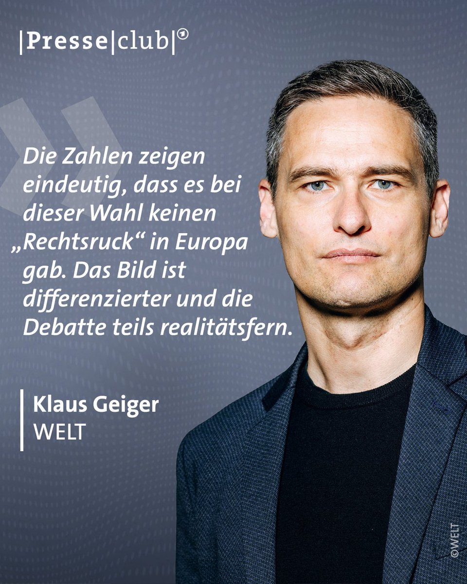 Presseclub (@ard_presseclub) on Twitter photo Europa wäre durch die Euro- und Flüchtlingskrise lebendiger denn je, meint <a href="/geig_erzaehler/">Klaus Geiger</a>. Er beobachtet, dass seitdem die Menschen leidenschaftlich über EU-Fragen streiten würden. Wie sehen Sie das? #Presseclub Europa wäre durch die Euro- und Flüchtlingskrise lebendiger denn je, meint <a href="/geig_erzaehler/">Klaus Geiger</a>. Er beobachtet, dass seitdem die Menschen leidenschaftlich über EU-Fragen streiten würden. Wie sehen Sie das? #Presseclub