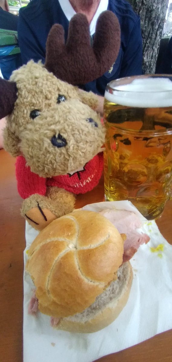 Thoroughly enjoying the Munich beer gardens!!
