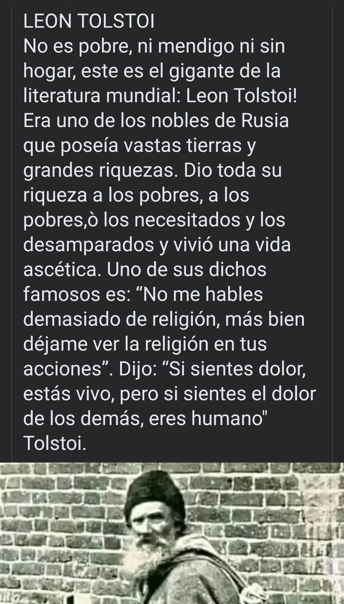 Si tomaramos en cuenta estos personajes, el mundo fuera otro.