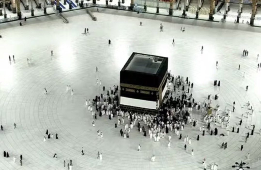 📸 الحرم المكي الشريف بعد خلوه من الحجاج اليوم