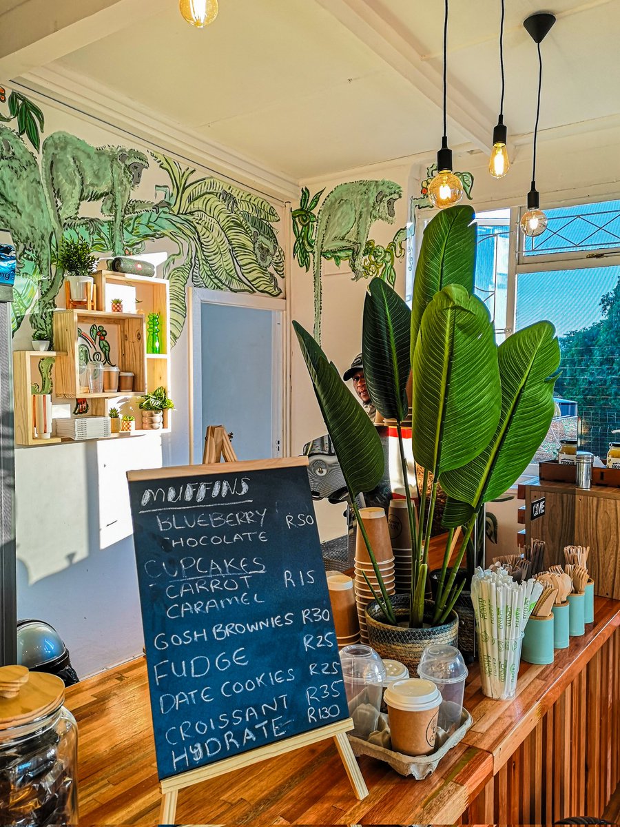 NicolaLMeyer's tweet photo. Visited Wild Coffee Shop in Scottburgh. The coffee shop opened at the end of May 2024. Their coffee is roasted for them by Coastal Coffee Roasters #lovecoffee #cappuccino #Scottburgh #SouthCoast #KZN #runoncoffee https://t.co/vqZdnVbkdS